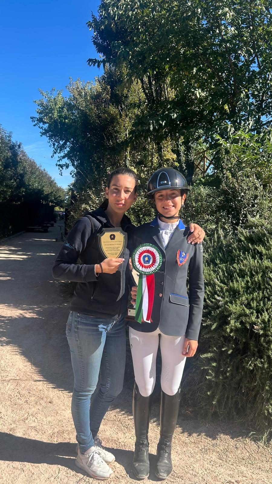 Seconde classificate alla finale Progetto Sport