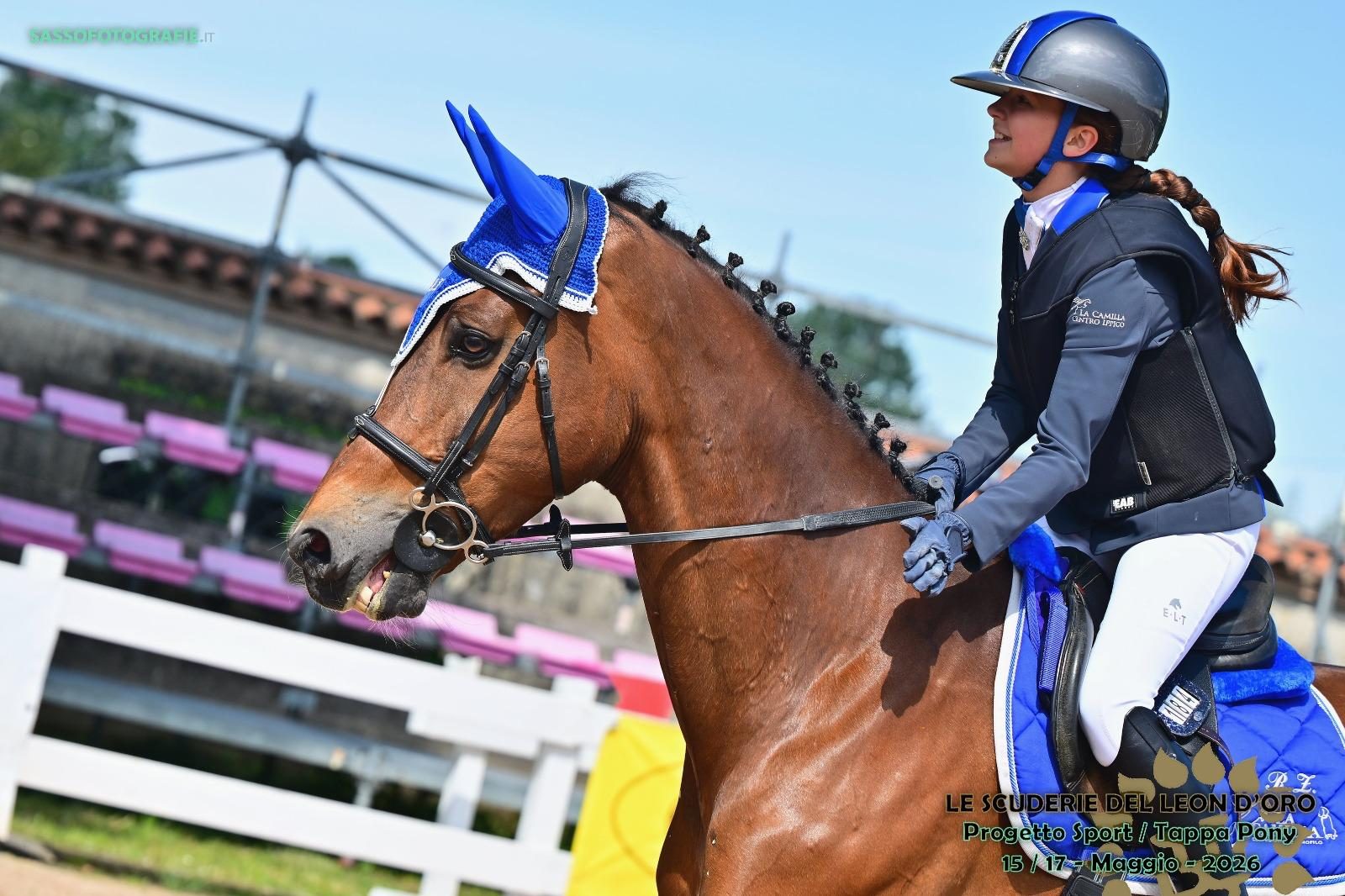 Progetto Sport, Tappa Pony: concentrazione prima della partenza